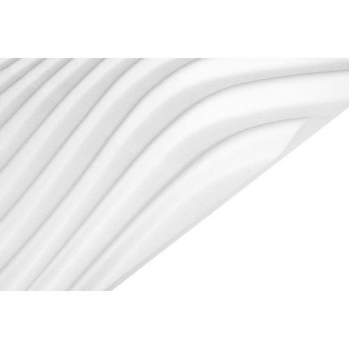 Falburkolat - Marbet hullámos fehér festhető polisztirol PD-3 falpanel (96x48cm) Falburkolat - Marbet hullámos fehér festhető polisztirol PD-3 falpanel (96x48cm)