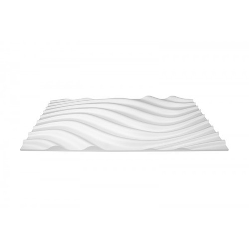 Falburkolat - Marbet hullámos fehér festhető polisztirol PD-3 falpanel (96x48cm) Falburkolat - Marbet hullámos fehér festhető polisztirol PD-3 falpanel (96x48cm)