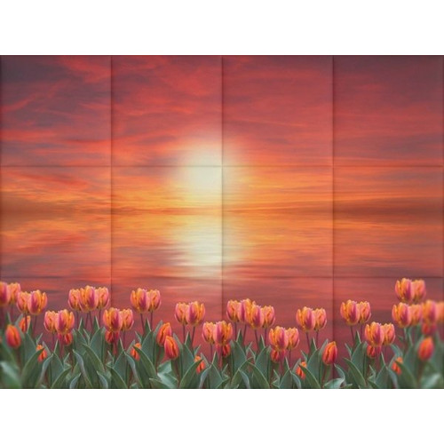Tulipán KERMA-41 nyomtatott műbőr falikép Tulipán KERMA-41 nyomtatott műbőr falikép