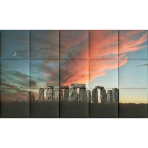 Stonehenge KERMA-61 nyomtatott műbőr falikép