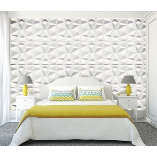 12 m2 Polistar Diament fehér polisztirol 50x50 cm falburkolat csomagajánlat