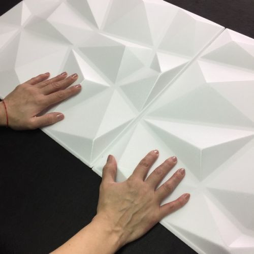 12 m2 Polistar Diament fehér polisztirol 50x50 cm falburkolat csomagajánlat