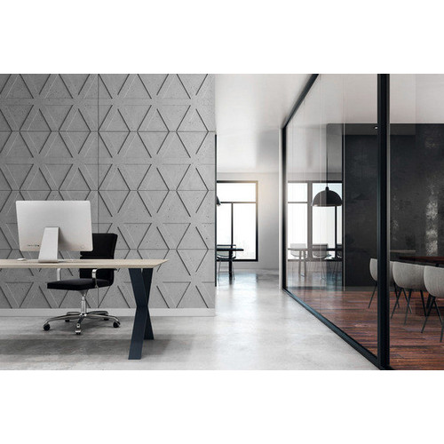 Loft GEO concrete 05 beton modern 3d falpanel, falburkolat