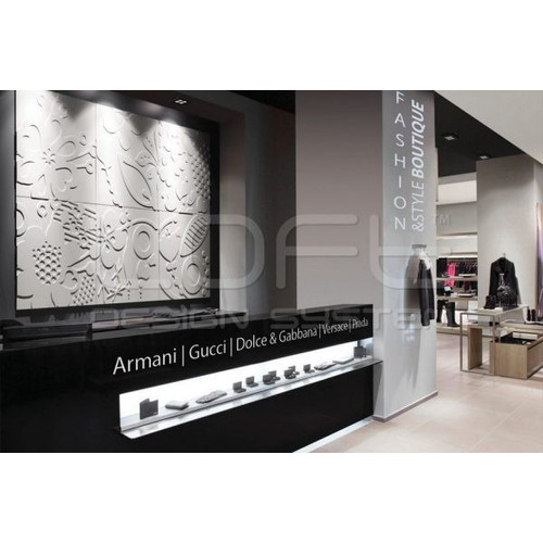 Loft Floral 17 design virágmintás beton falpanel Loft Floral 17 design virágmintás beton falpanel