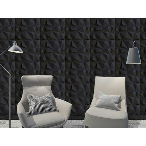 12 m2 Polistar Diament fekete polisztirol 50x50 cm panel csomagajánlat 12 m2 Polistar Diament fekete polisztirol 50x50 cm panel csomagajánlat