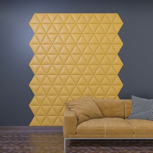 KERMA Triangle-1 türkiz kék színű falpanel Inka 820