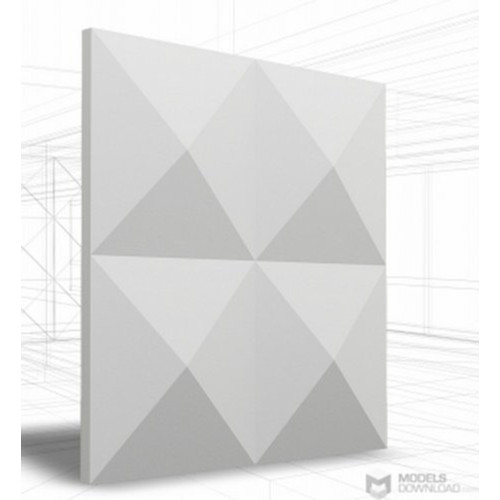 Loft-3D Dekor-09 beltéri festhető gipsz 3d dekor falpanel fehér Loft-3D Dekor-09 beltéri festhető gipsz 3d dekor falpanel fehér