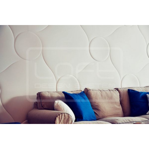 Loft-3D Dekor-20 beltéri festhető gipsz 3d dekor falpanel fehér Loft-3D Dekor-20 beltéri festhető gipsz 3d dekor falpanel fehér