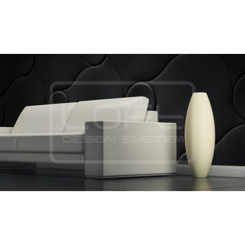 Loft-3D Dekor-20 beltéri festhető gipsz 3d dekor falpanel fehér Loft-3D Dekor-20 beltéri festhető gipsz 3d dekor falpanel fehér