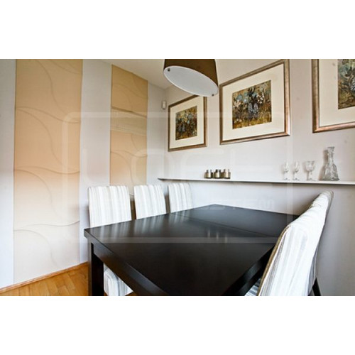 Loft-3D Dekor-23 beltéri festhető gipsz 3d dekor falpanel fehér