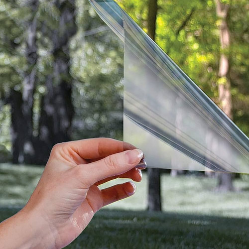 53436 - Belátás csökkentő hővédő tükrös ablakfólia 75 cm x 1,5 m