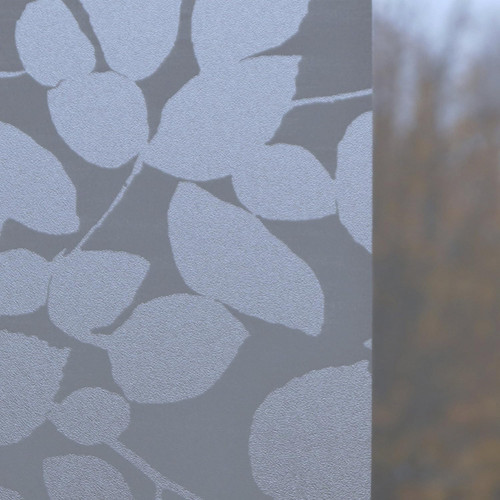 10335 - Leaf 3D szirom sztatikus ablakfólia, ablakra, üvegre 45 cm x 15 m