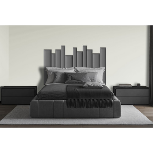 Kerma műbőr/textil panelekből kialakított modern ágyvég fejvég 160x100 cm, több színben Kerma műbőr/textil panelekből kialakított modern ágyvég fejvég 160x100 cm, több színben