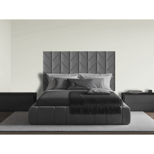 Kerma műbőr/textil kárpitozott panelekből kialakított modern ágyvég fehér színű 180x100 cm Melody 001 Kerma műbőr/textil kárpitozott panelekből kialakított modern ágyvég fehér színű 180x100 cm Melody 001