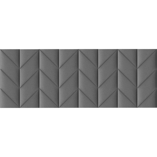 Kerma műbőr/textil panelekből kialakított modern hálószoba ágyvég 200x75 cm