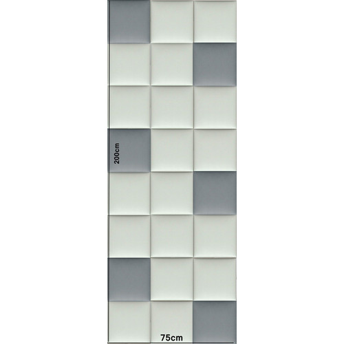 Előszobafal-11 színes Kerma műbőr 3d panelek 200x75cm, hátfal, fehér, világosszürke szín Előszobafal-11 színes Kerma műbőr 3d panelek 200x75cm, hátfal, fehér, világosszürke szín