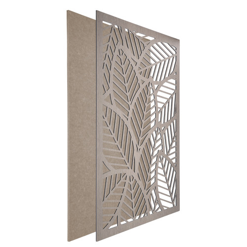 DehalQ akusztikus 60x90 cm mintázat-4 falpanel barna filc alappal szürkés textil hatású előlappal DehalQ akusztikus 60x90 cm mintázat-4 falpanel barna filc alappal szürkés textil hatású előlappal