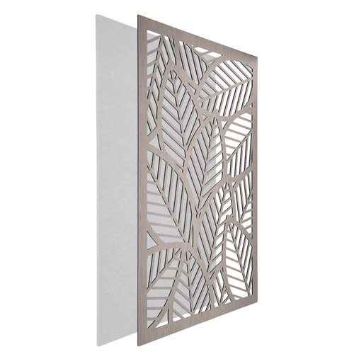DehalQ akusztikus 60x90 cm mintázat-4 falpanel fehér filc alappal szürkés textil hatású előlappal DehalQ akusztikus 60x90 cm mintázat-4 falpanel fehér filc alappal szürkés textil hatású előlappal