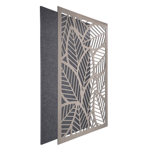 DehalQ akusztikus 60x90 cm mintázat-4 falpanel sötét szürke filc alappal szürkés textil hatású előlappal DehalQ akusztikus 60x90 cm mintázat-4 falpanel sötét szürke filc alappal szürkés textil hatású előlappal