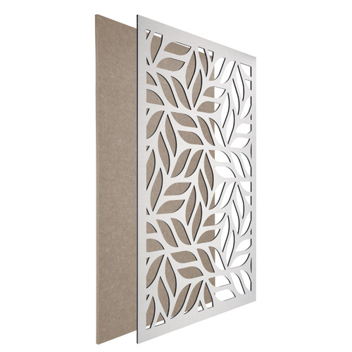 DehalQ akusztikus 60x90 cm mintázat-3 falpanel barna alappal világos textil hatású előlappal