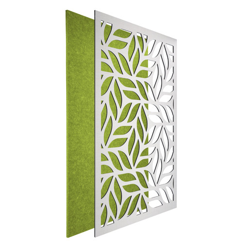 DehalQ akusztikus 60x90 cm mintázat-3 falpanel sötét zöld alappal világos textil hatású előlappal DehalQ akusztikus 60x90 cm mintázat-3 falpanel sötét zöld alappal világos textil hatású előlappal