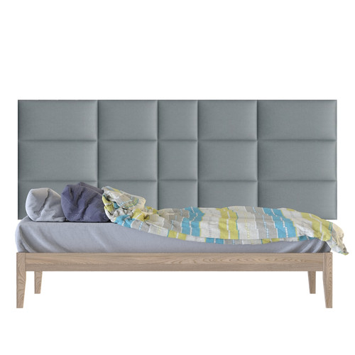 KERMA Extra szürke műbőr dekorpanel falvédő-13 200×75 cm, egyedi méretben is