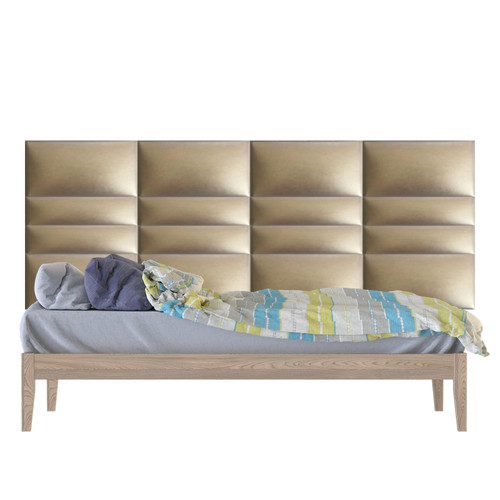 KERMA Extra arany fényes műbőr design falvédő-2 200×75 cm, egyedi méretben is