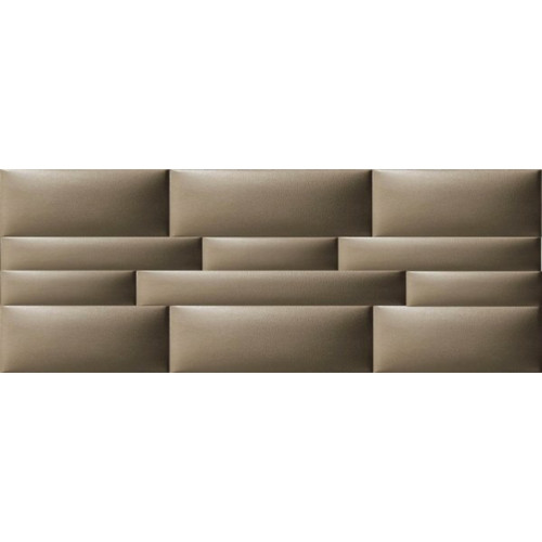 KERMA Extra drapp barna műbőr design falvédő-18 200×75 cm, egyedi méretben is