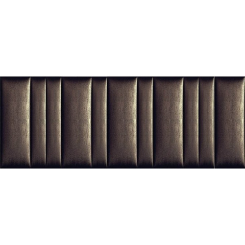 KERMA Extra sötét fényes műbőr dekorpanel falvédő-20 200×75 cm