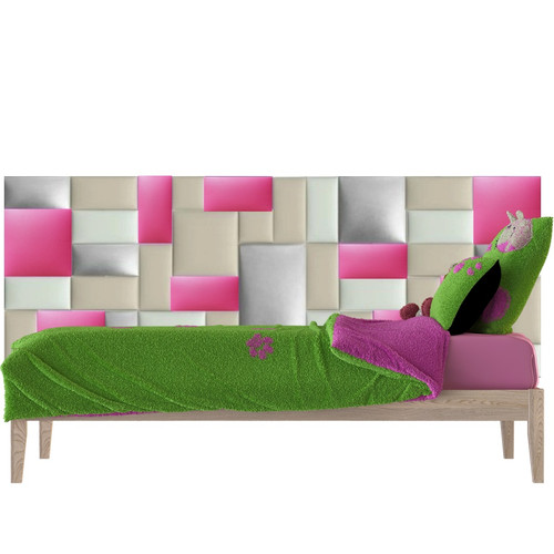 Műbőr falvédő-181 modern stílusos faldekoráció (200x75 cm)