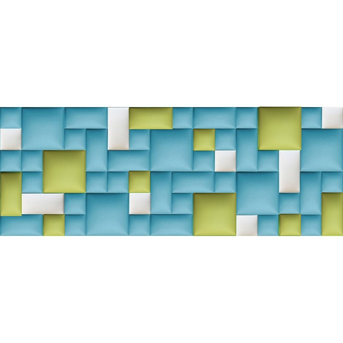 Műbőr falvédő-89 V-9 faldekoráció (200x75 cm)