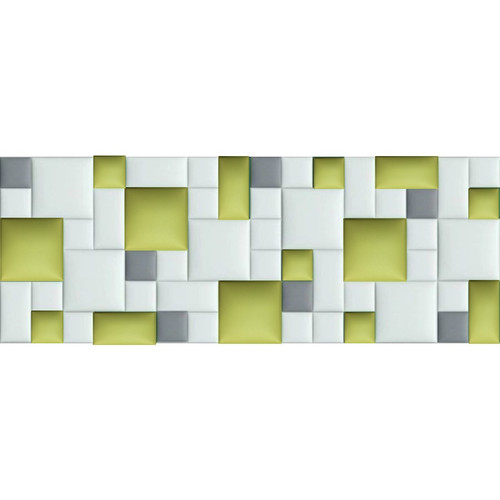 Műbőr falvédő-130 V-50 szoba panel faldekoráció (200x75 cm)