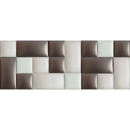 Műbőr falvédő-103 V-23 szoba falvédő burkolat, faldekoráció (200x75 cm) gyöngyház, fehér, barna Műbőr falvédő-103 V-23 szoba falvédő burkolat, faldekoráció (200x75 cm) gyöngyház, fehér, barna