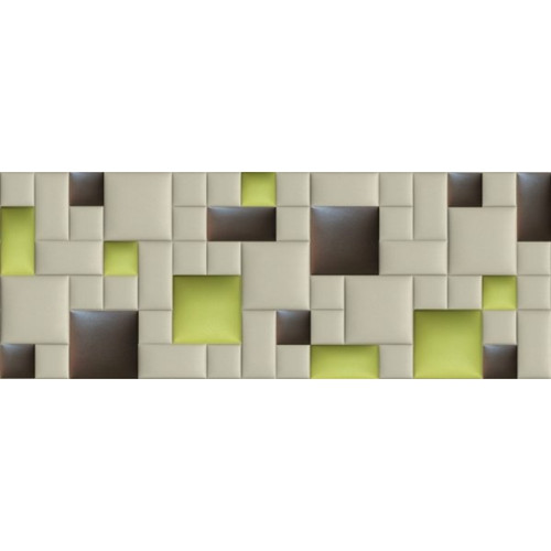 Műbőr falvédő-122 V-42 színes dekorpanel faldekoráció (200x75 cm)