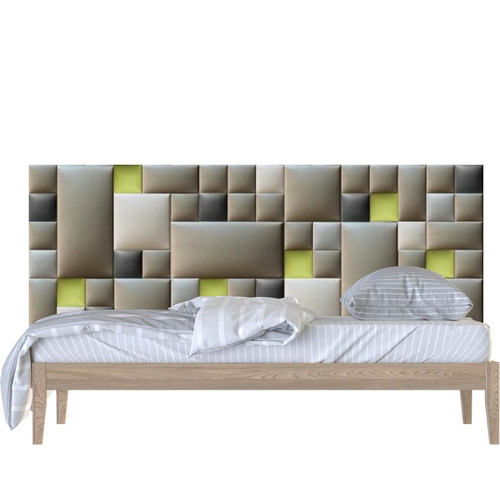 Műbőr falvédő-147 P-2 komplett falpanel faldekoráció (200x75 cm)