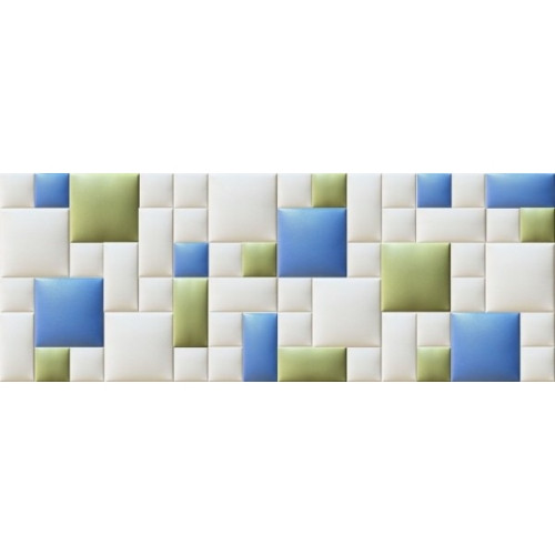 Műbőr falvédő-153 P-12 hangszigetelő panel faldekoráció (200x75 cm)