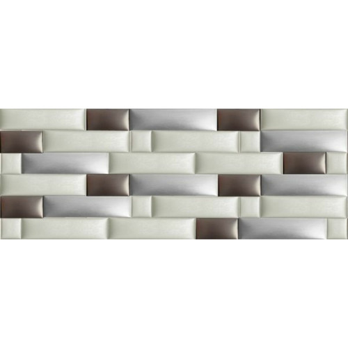 Műbőr falvédő-183 wall faldekoráció, modern mintás (200x75 cm)