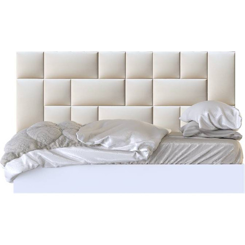 Műbőr falvédő-186 tisztítható panelek faldekoráció (200x75 cm) Kerma Design törtfehér panelekből Műbőr falvédő-186 tisztítható panelek faldekoráció (200x75 cm) Kerma Design törtfehér panelekből