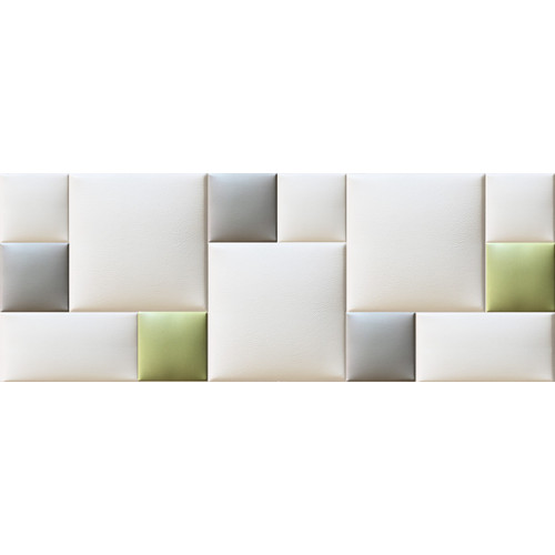 Műbőr falvédő-45 faldekoráció ágy mellé (200x75 cm)