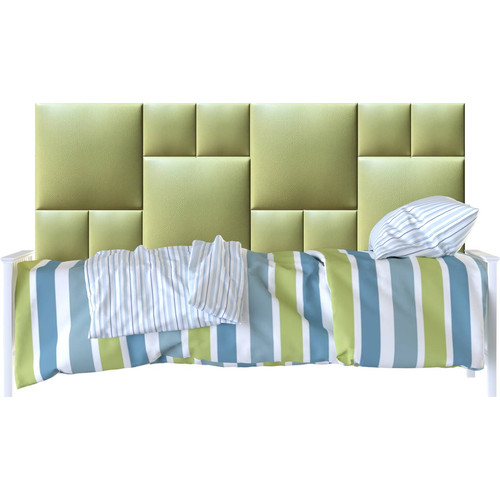 Zöld Műbőr falvédő-69 faldekoráció (200x75 cm) Kerma Design Zöld Műbőr falvédő-69 faldekoráció (200x75 cm) Kerma Design