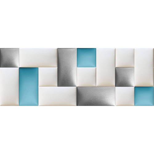 Műbőr falvédő-98 V-18 faldekoráció (200x75 cm)