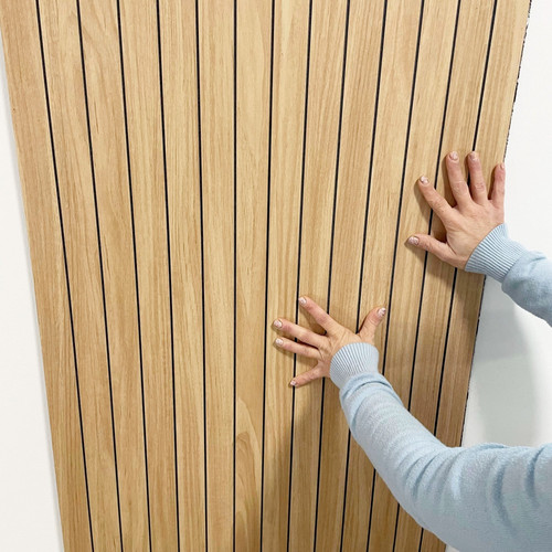 Öntapadós lamella falpanel famintás beige 100x60cm LO-1 Öntapadós lamella falpanel famintás beige 100x60cm LO-1