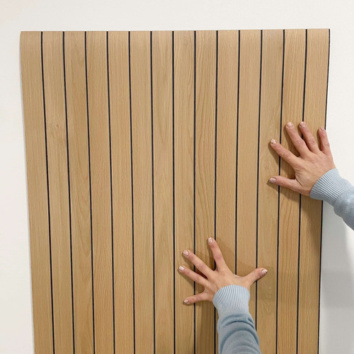 Öntapadós lamella falpanel famintás világos barna 100x60cm LO-2 Öntapadós lamella falpanel famintás világos barna 100x60cm LO-2