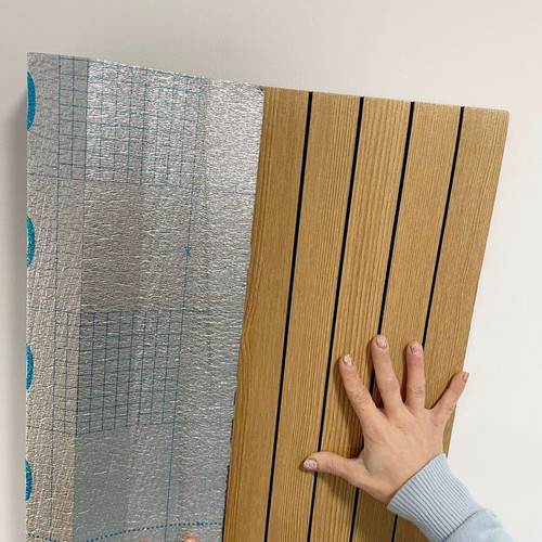 Öntapadós lamella falpanel famintás barna, arany 100x60cm LO-5 Öntapadós lamella falpanel famintás barna, arany 100x60cm LO-5