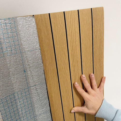 Öntapadós lamella falpanel famintás barna, arany 100x60cm LO-5 Öntapadós lamella falpanel famintás barna, arany 100x60cm LO-5