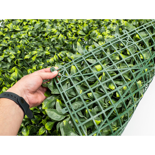GreenWall Mesterséges Növényfal Panel, 1 m² (Aura) | Gondozásmentes Zöldfal Kültérre és Beltérre - UV-stabil