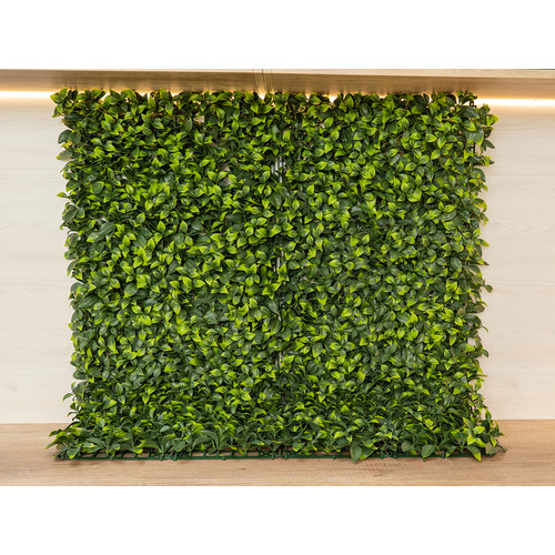 GreenWall Mesterséges Növényfal Panel, 1 m² (Aura) | Gondozásmentes Zöldfal Kültérre és Beltérre - UV-stabil