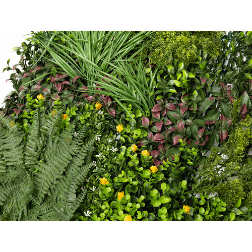 GreenWall Mesterséges Növényfal Panel, 1 m² (Spirit) | Gondozásmentes Zöldfal Kültérre és Beltérre - UV-stabil GreenWall Mesterséges Növényfal Panel, 1 m² (Spirit) | Gondozásmentes Zöldfal Kültérre és Beltérre - UV-stabil