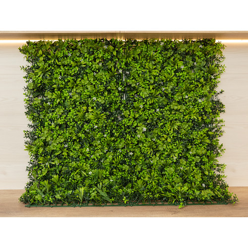 GreenWall Mesterséges Növényfal Panel, 1 m² (Clover) | Gondozásmentes Zöldfal Kültérre és Beltérre - UV-stabil GreenWall Mesterséges Növényfal Panel, 1 m² (Clover) | Gondozásmentes Zöldfal Kültérre és Beltérre - UV-stabil