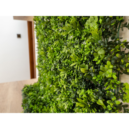 GreenWall Mesterséges Növényfal Panel, 1 m² (Clover) | Gondozásmentes Zöldfal Kültérre és Beltérre - UV-stabil GreenWall Mesterséges Növényfal Panel, 1 m² (Clover) | Gondozásmentes Zöldfal Kültérre és Beltérre - UV-stabil